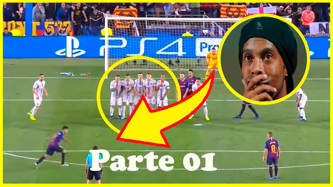 Melhores cobranças de falta da história best free kicks in history