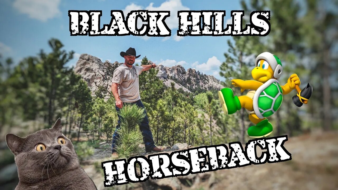 Horsing Around in The Black Hills, SD (2023)-trailer 😲🐴