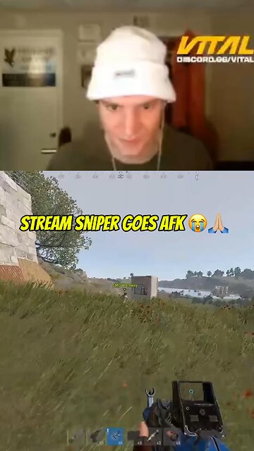 Stream sniper goes afk 😭🤦🏼‍♂️