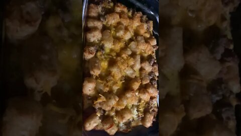 Tator Tots Sausage Casserole