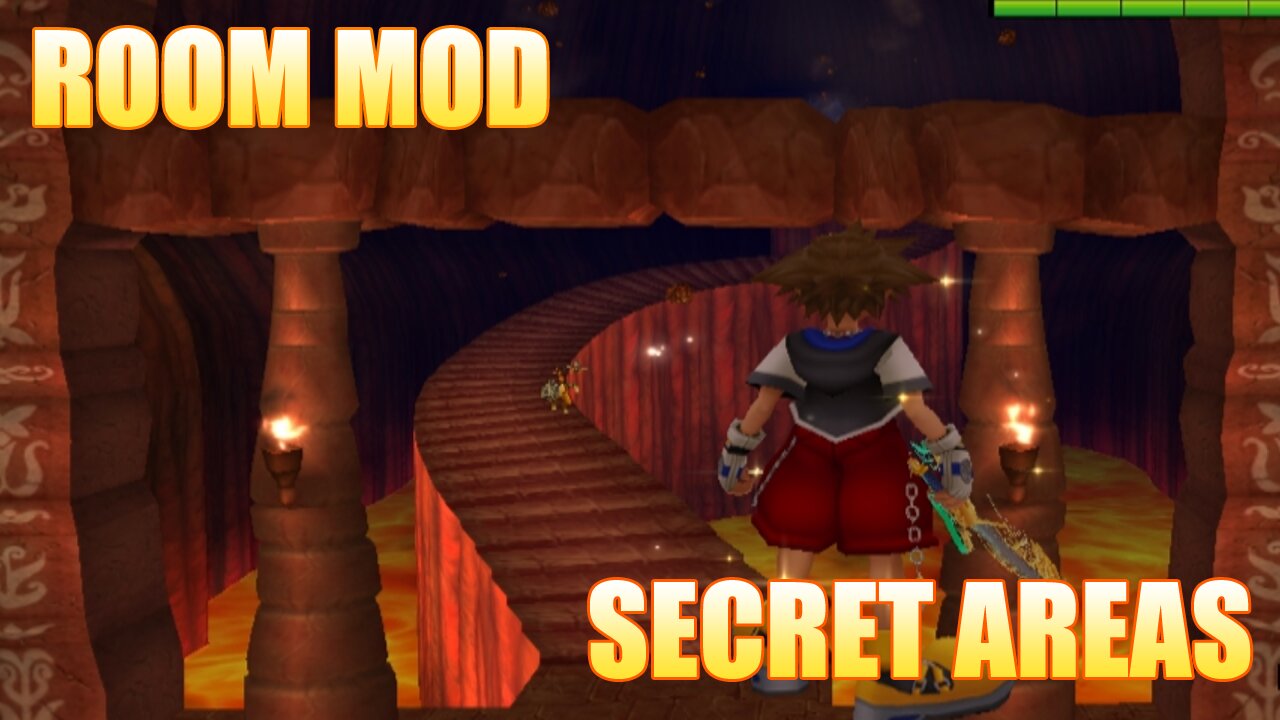 Kingdom Hearts - Room Mod and Secret Areas, Part 2