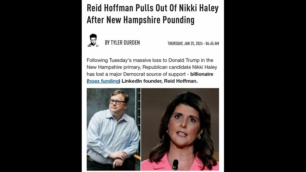 Holy CRAP... democrat gavin newsom literally just admitted nikki haley is a democrat best surrogates