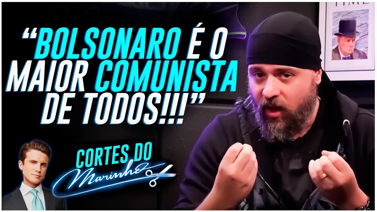 Ninguém fortaleceu mais o comunismo que o Jair Bolsonaro! | Cortes do Marinho