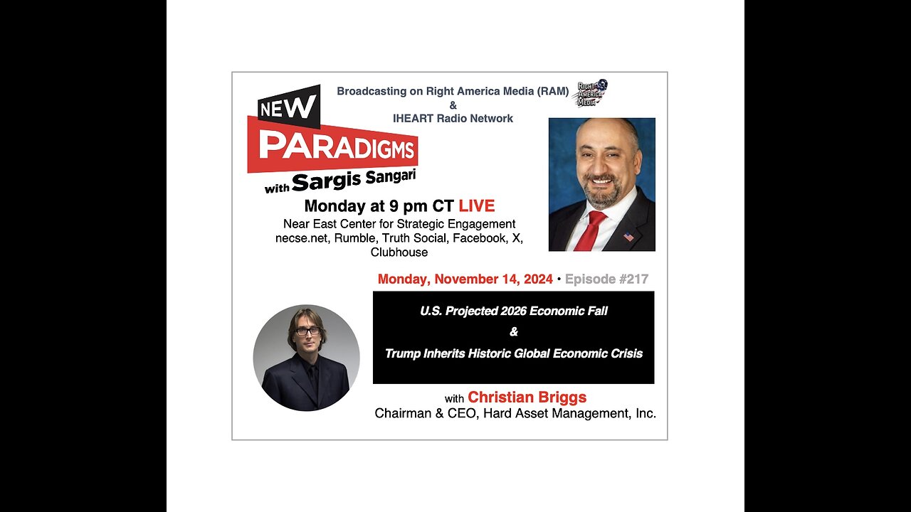 Christian Briggs- Chairman/CEO Hard Asset Management, Inc., New Paradigms w/Sargis Sangari EP 217