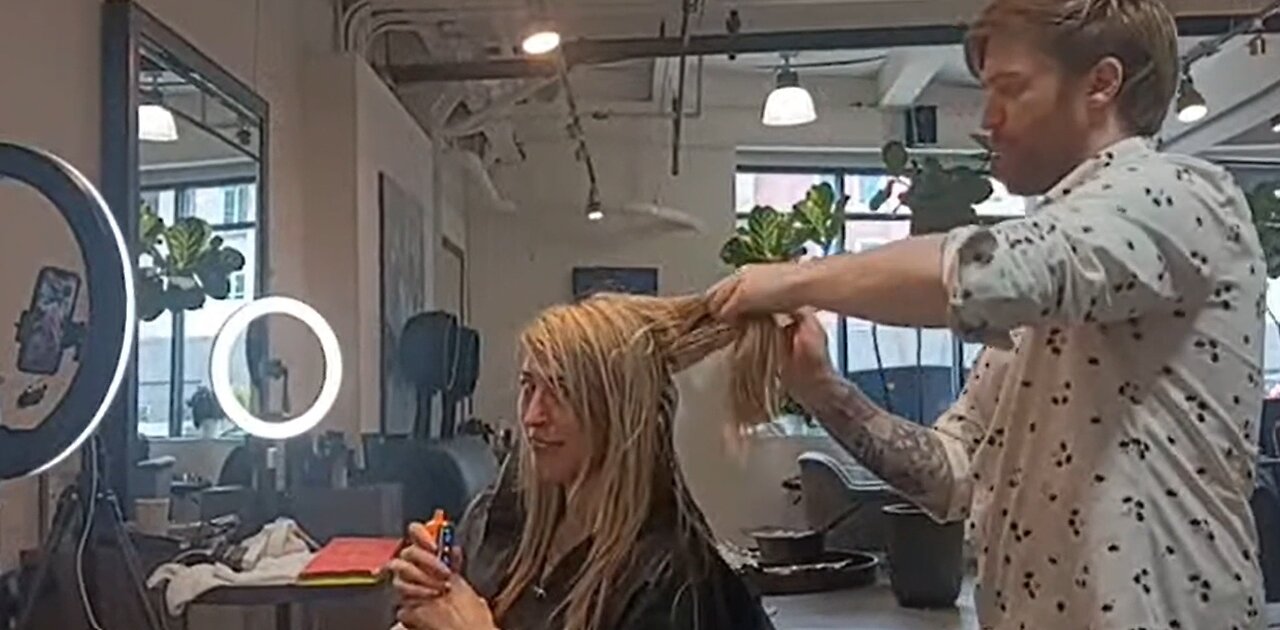 IP2 Stories - IBL Gets Emasculated While Vegan Patriot Has Her Hair Done! Hairdresser Knows IP2