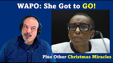 The Morning Knight LIVE! No. 1192- WAPO: She Got to GO! PLUSOther Christmas Miracles