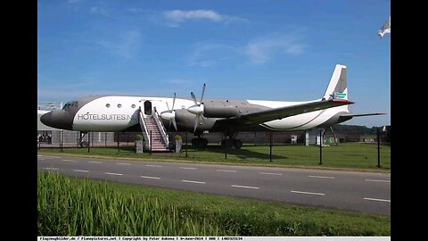 Experience the thrill of sleeping on an Ilyushin Il-18D liner?