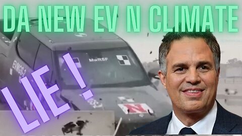 NEW EV CRASH PROOF OF UNSAFE ? CLIMATE AGENDA LIE FOR DUMMIES 🛑🚧🚨⛔