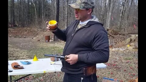 Corona-Virus lockdown training on Black Powder Cap and Ball Revolver - Part 2/2