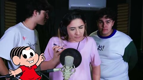 PEDIDO UMA PIZZA COM A VOZ DO CEBOLINHA