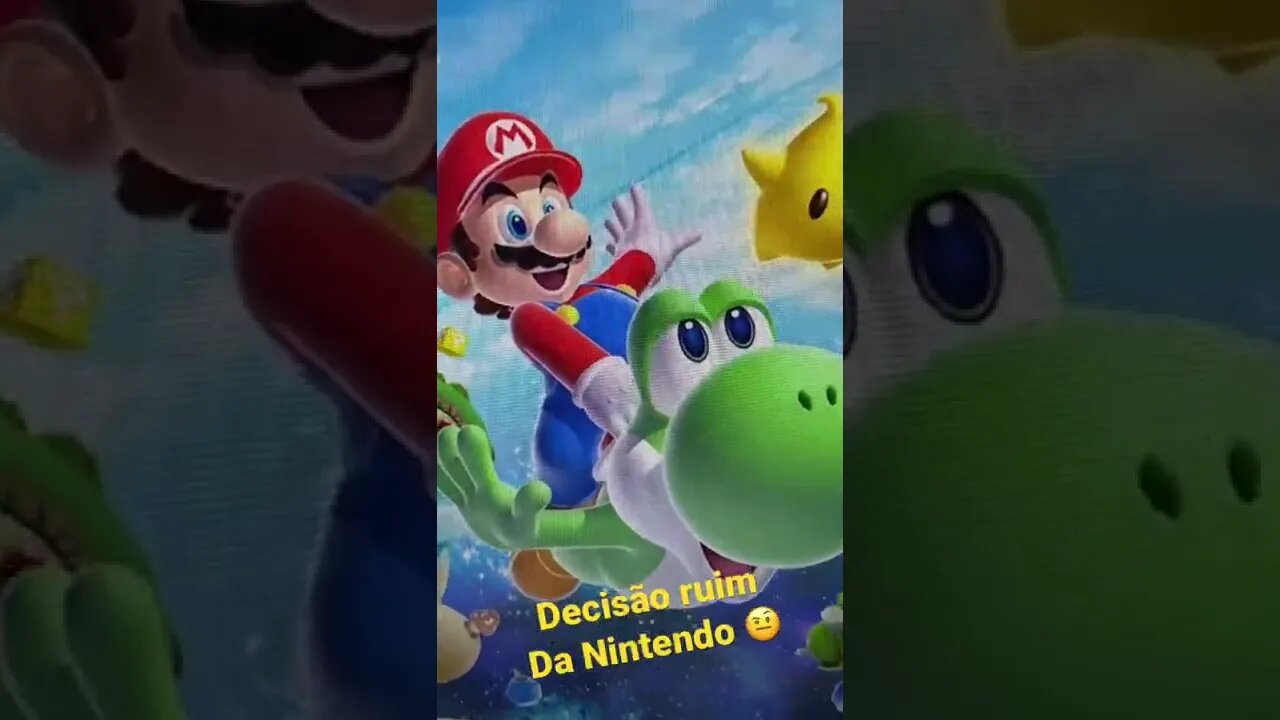 Péssima decisão da Nintendo com Super Mario no Nintendo Switch