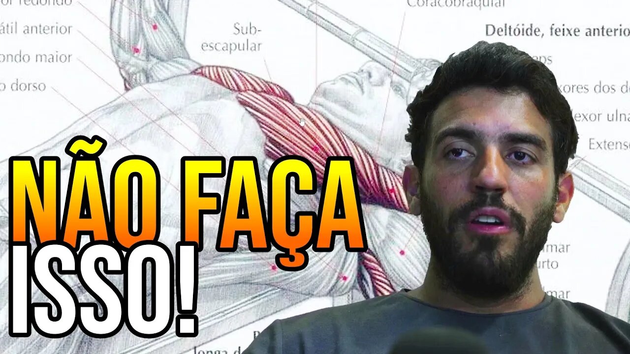 SUPINO É O PIOR EXERCÍCIO PARA QUEM TEM PEITORAL FRACO! (entenda o porquê)