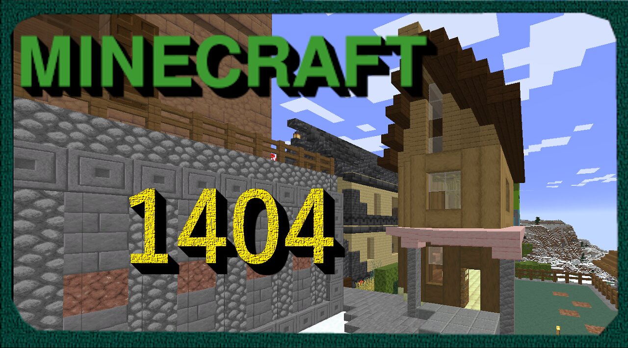 Lets Play Minecraft Episode – 1404 Two Tone Two Storey