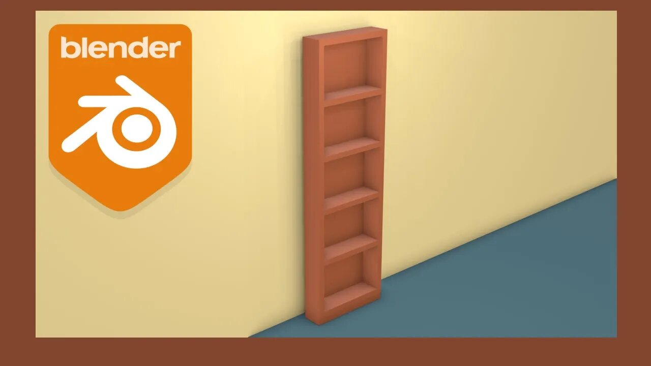 Blender | Ejercicio para principiante "Mueble"