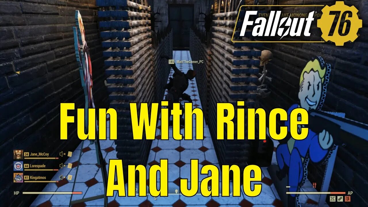 Fallout 76 Fun with Rince And Jane
