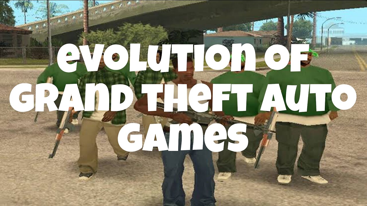 Evolution of Grand Theft Auto Games