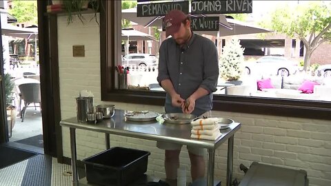 Oyster shucking champion serves up fresh shells in Denver