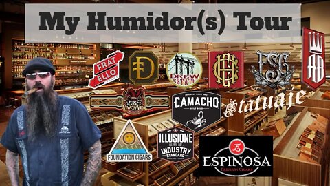 My Cigar Humidor (s) Tour 2021 | Cigar Prop