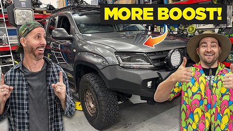 MUST DO 4X4 MODS and BOOSTING our AMAROK // WORLDS BEST 4X4 BUILD [Amarok EP3]