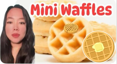 Let’s make Cute Waffles 🧇