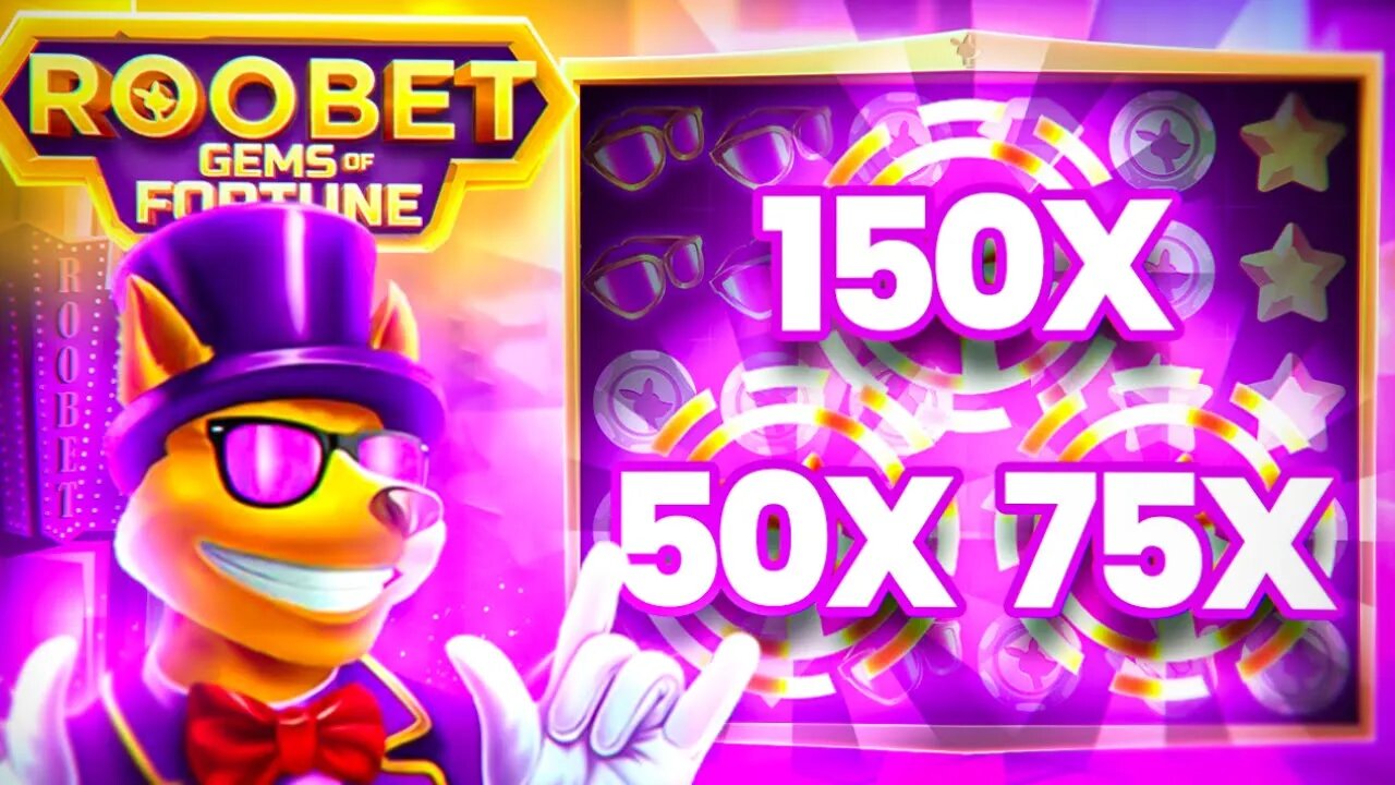 We got INSANE MULTIS on ROOBET GEMS OF FORTUNE BONUS BUYS!