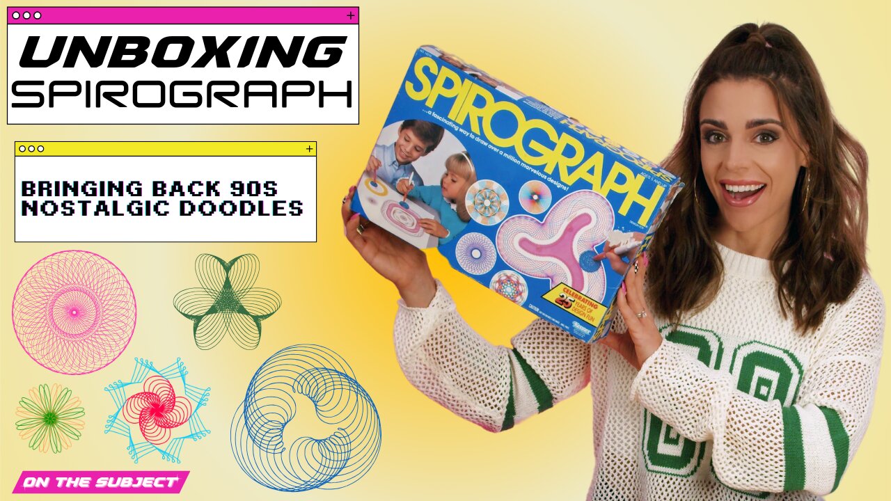 Unboxing the Ultimate 90s Nostalgia: Spirograph Edition!