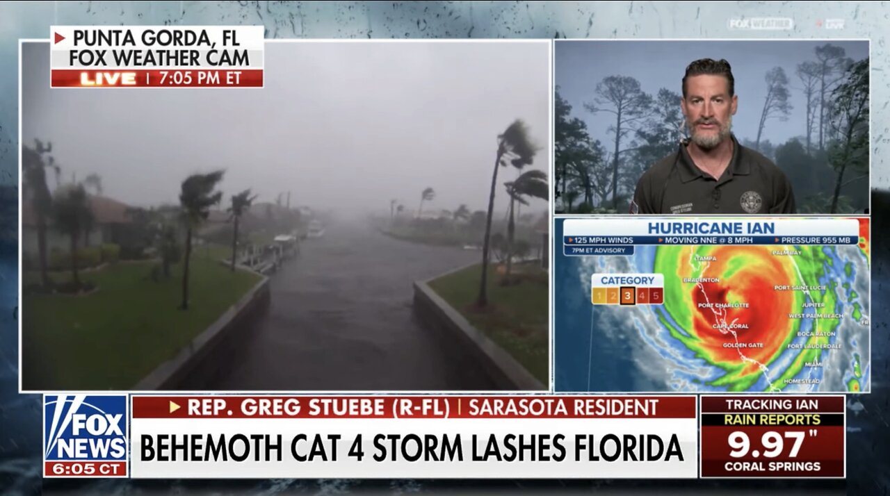 Joining Jesse Watters Primetime to Discuss Ian's Disastrous Landfall