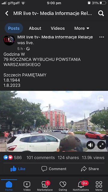 79 th Anniversary of Poland Raising Warsaw 🇵🇱 1 st August 1944