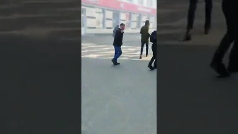 RUSSIAN FORCES FIRED AT THE PROTESTERS IN KHERSON!