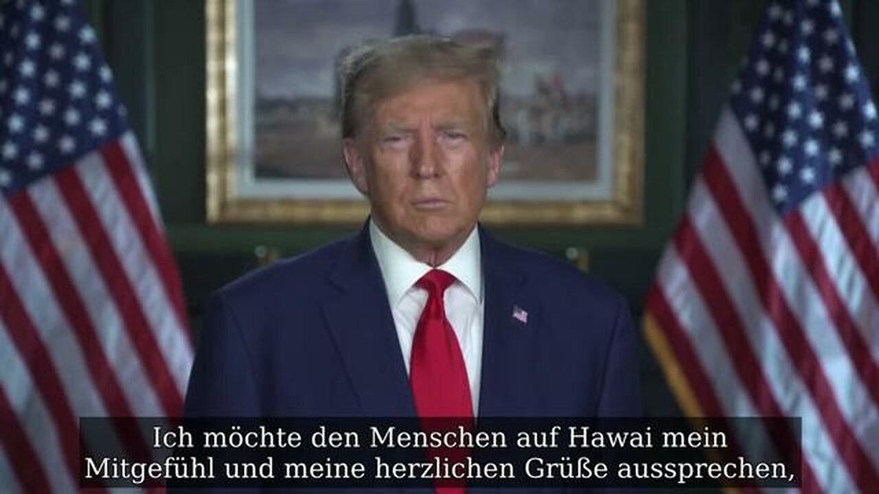 DONALD TRUMP ON DEVASTATING FIRES IN MAUI, HAWAII