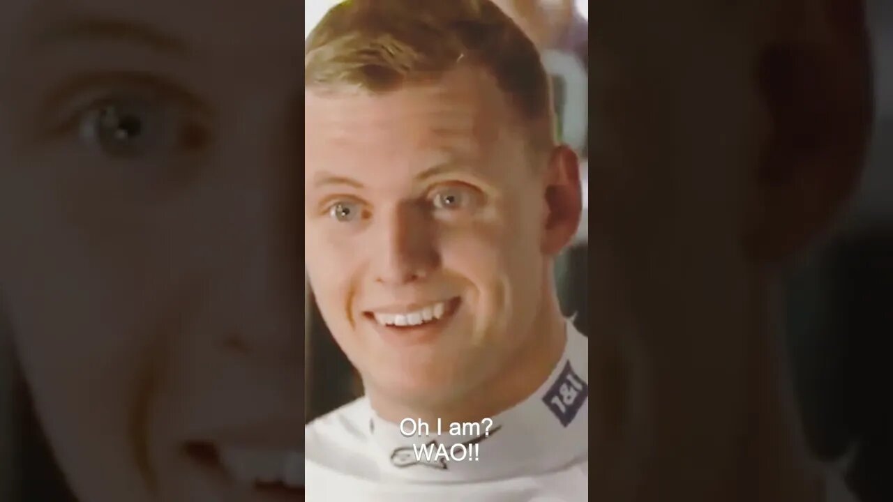 You must see it Mick Schumacher finds out he is DOTD #shorts