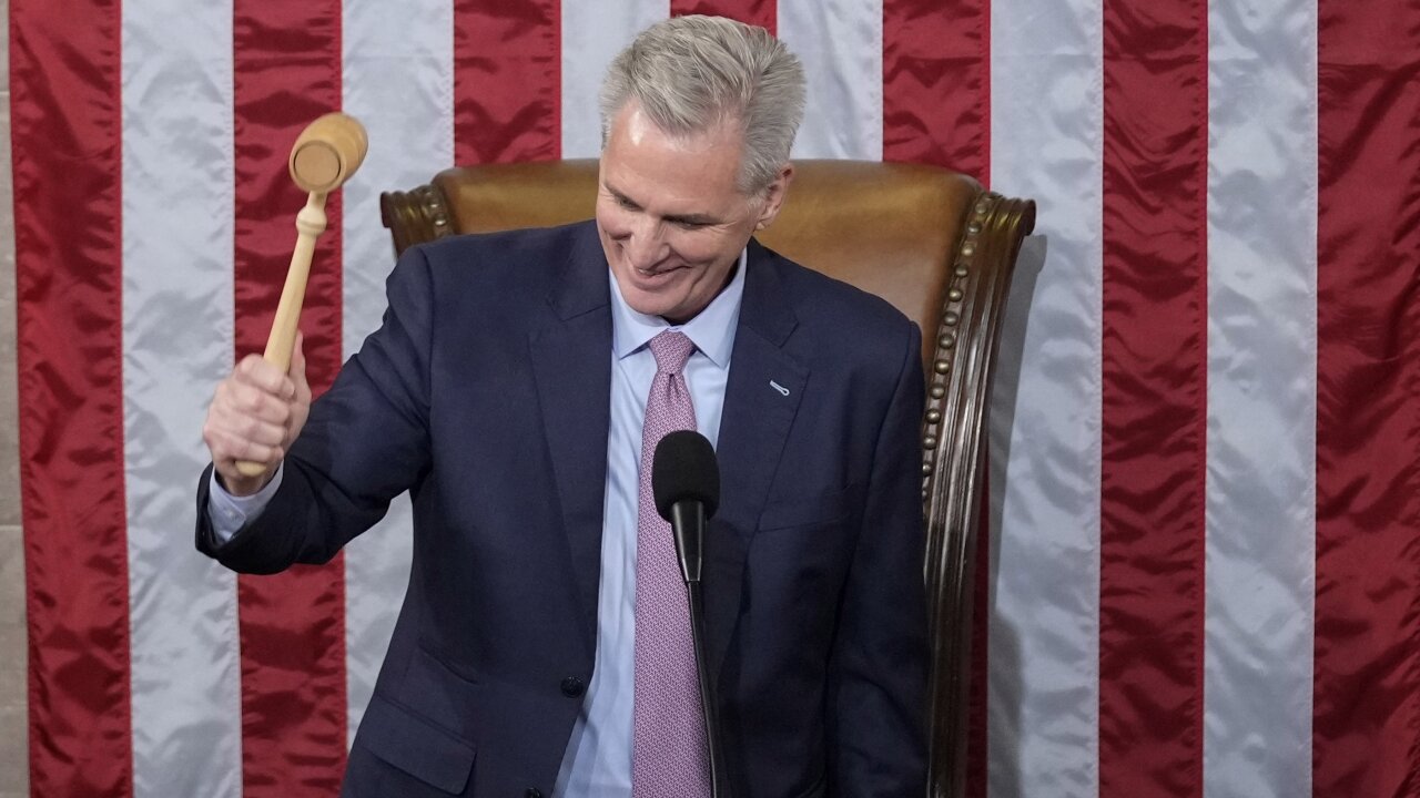 McCarthy Elected House Speaker In Vote 15 After Chaotic Week