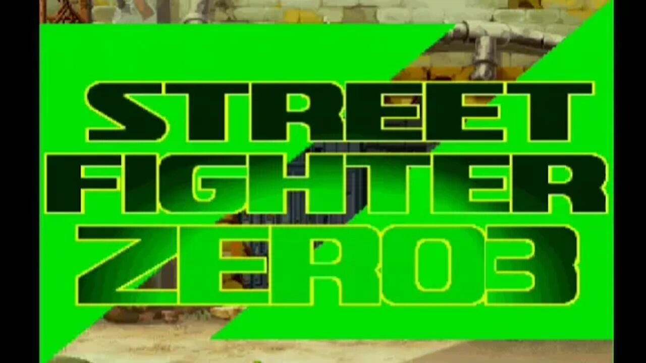 Street Fighter Zero 3 Upper - Dhalsim (Z-ISM) - Nível 8/Expert - No Continues