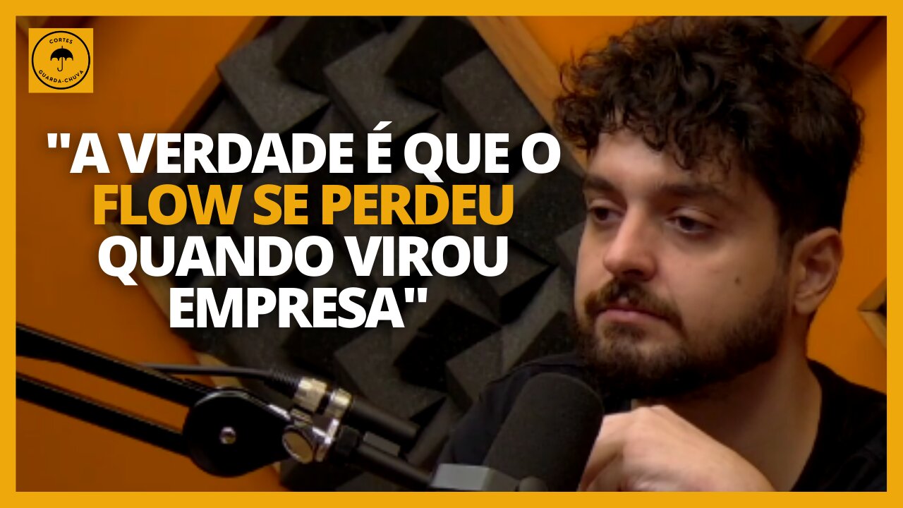 MONARK FALA SOBRE O FLOW PERDER SUA LIBERDADE | MONARK TALKS