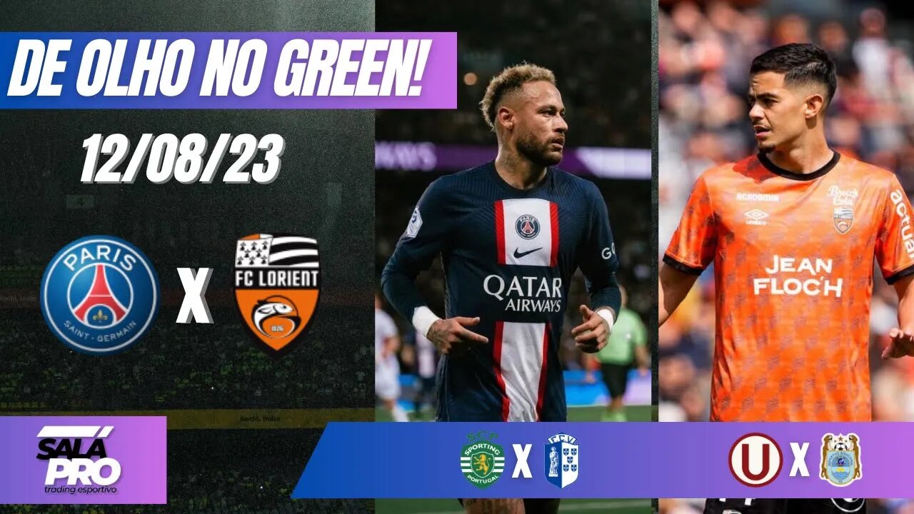 🟢PALPITES PARA APOSTAS DE FUTEBOL DIA 12/08 - Trade De Olho No Green ⚽