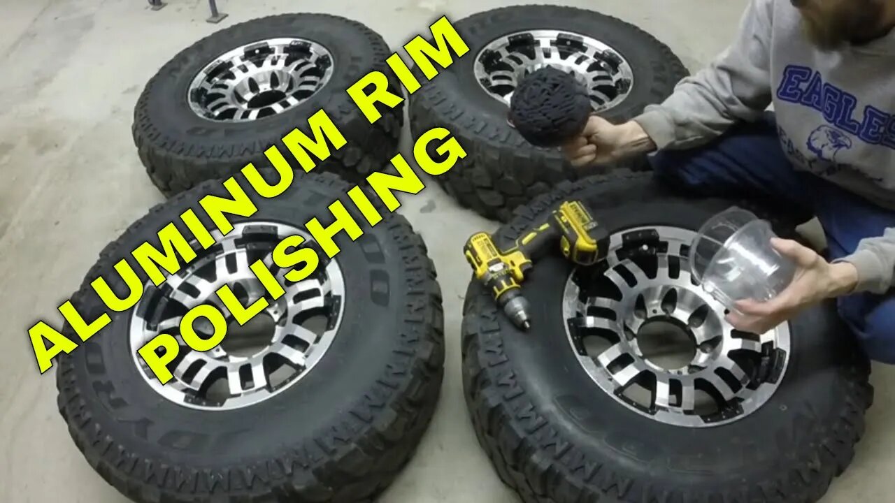 POLISHING ALUMINUM RIMS