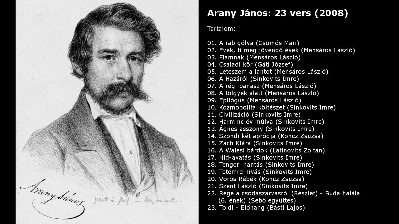 Arany János: 23 vers (2008)