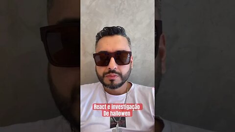 REACT DO VÍDEO DO SÍTIO ASSOMBRADO E INVESTIGAÇÃO DE HALLOWEN #bruxa #fantasmas