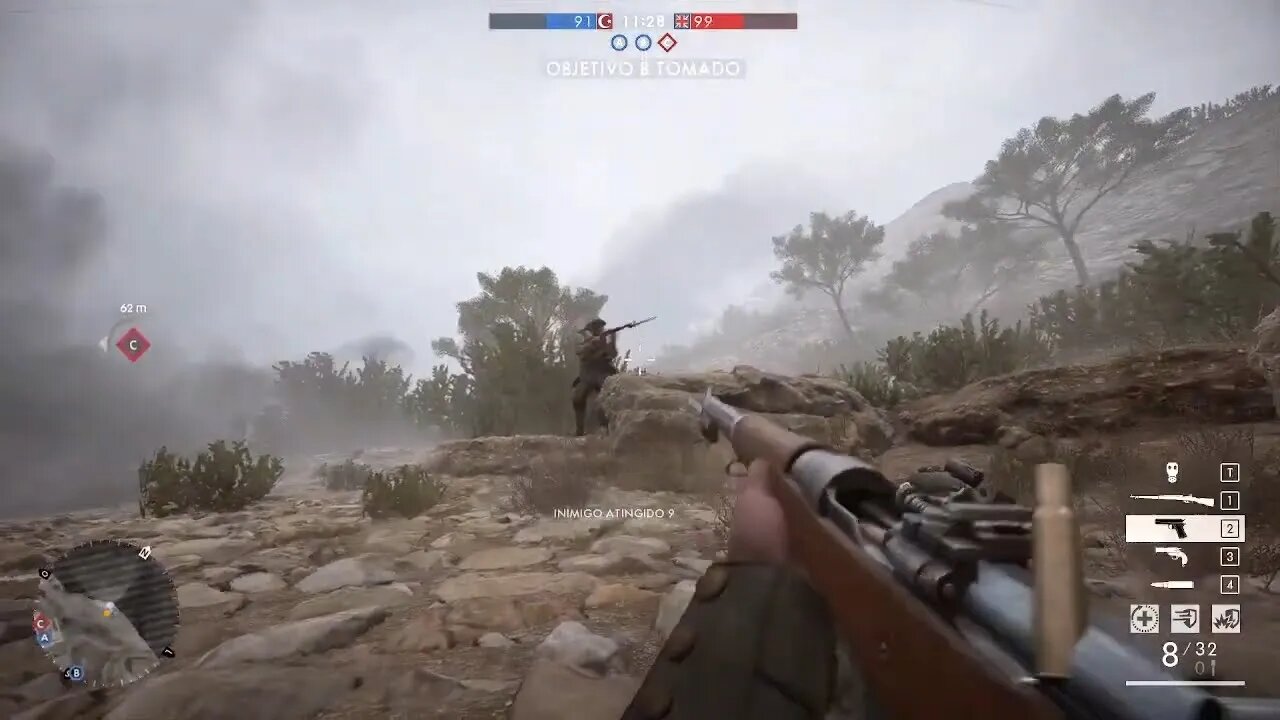 Battlefield 1 ainda é DIFÍCIL DE TANKAR: Gameplay (Sem comentários)