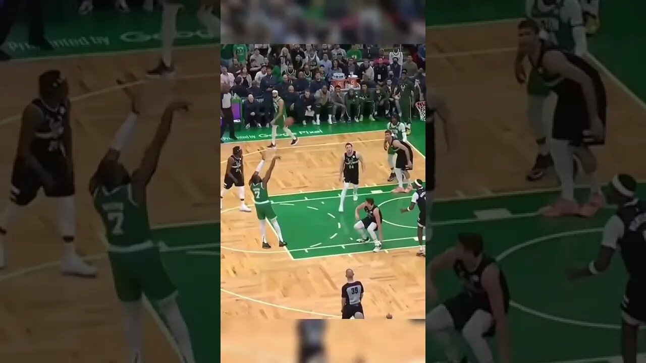 Jaylen Brown drops Grayson Allen