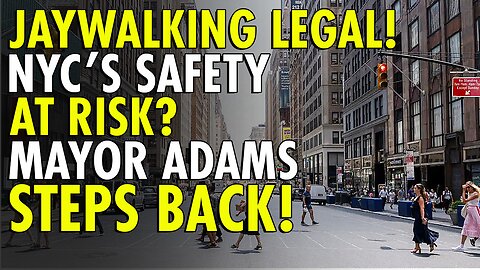 Jaywalking legalized in New York City after Mayor Eric Adams declines taking action