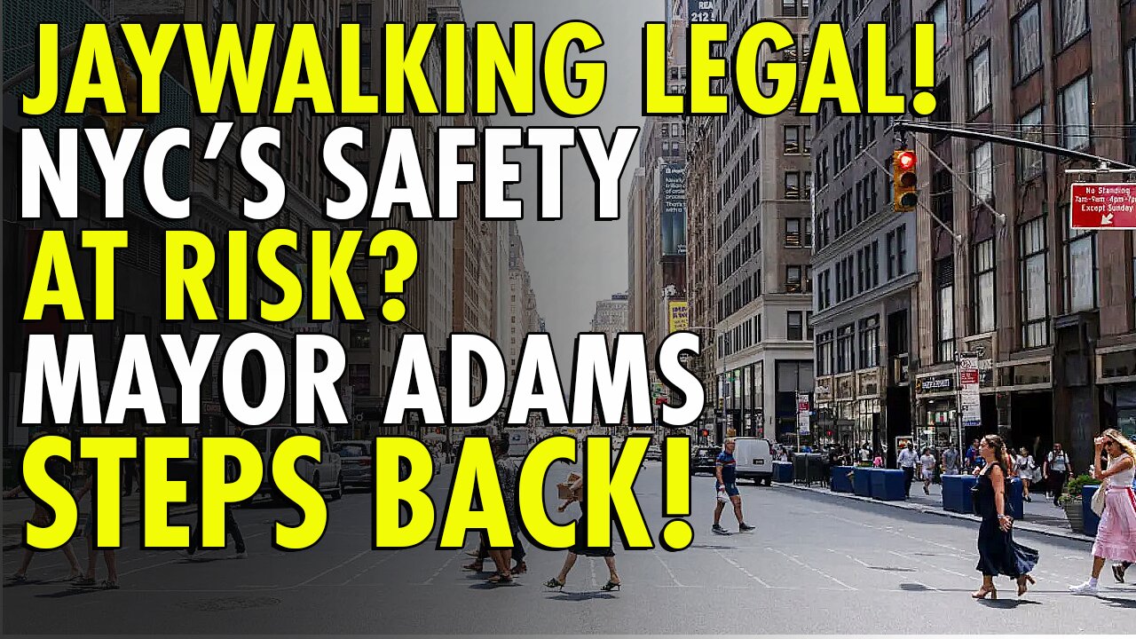 Jaywalking legalized in New York City after Mayor Eric Adams declines taking action