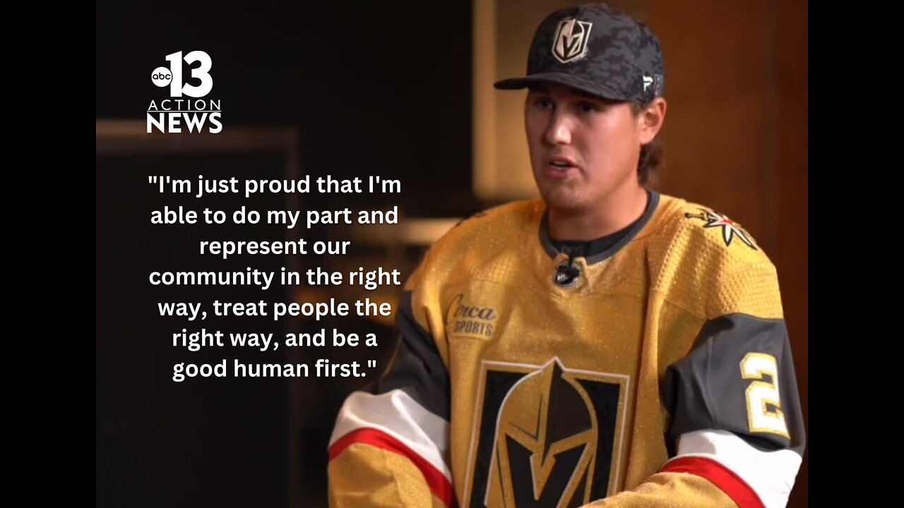 VGK's Zach Whitecloud on his indigenous roots