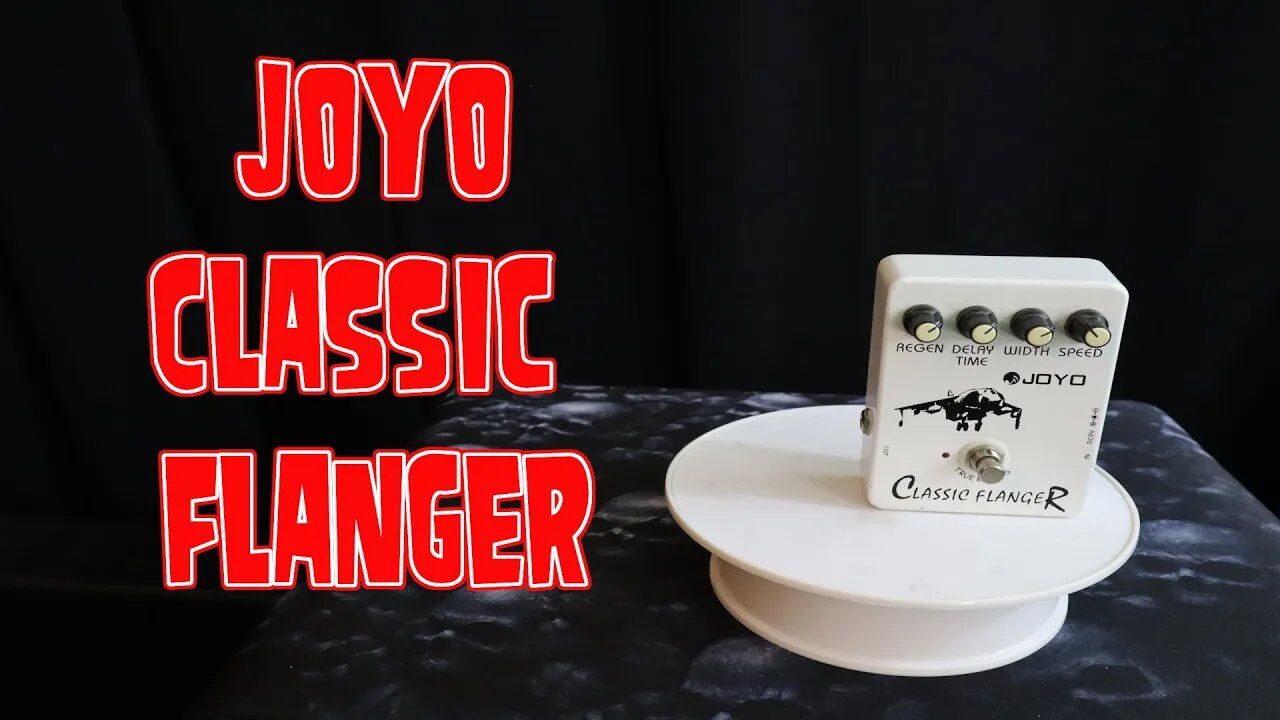 JOYO JF 07 Classic Flanger Demo and Review