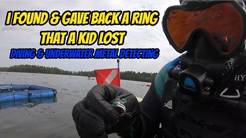 Kid Lost Ring, I Found it & Gave it Back at Lake St George State Park