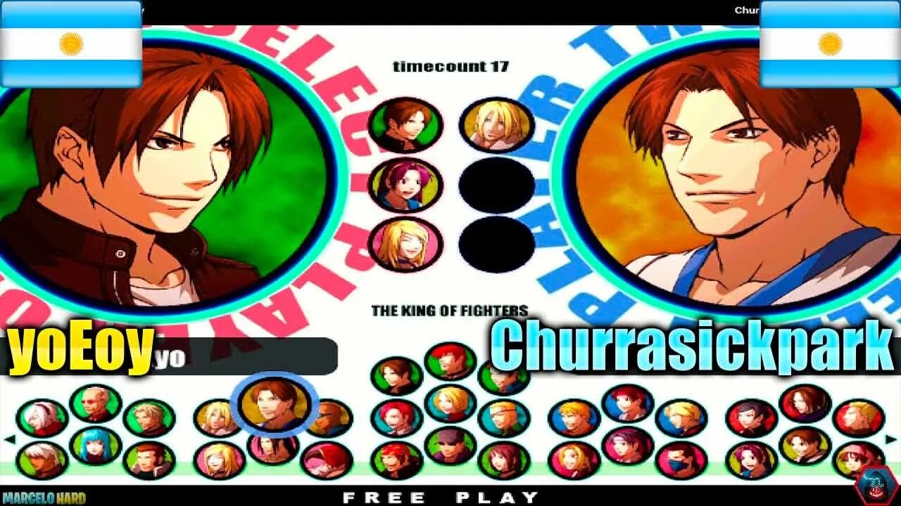 The King of Fighters XI (yoEoy Vs. Churrasickpark) [Argentina Vs. Argentina]