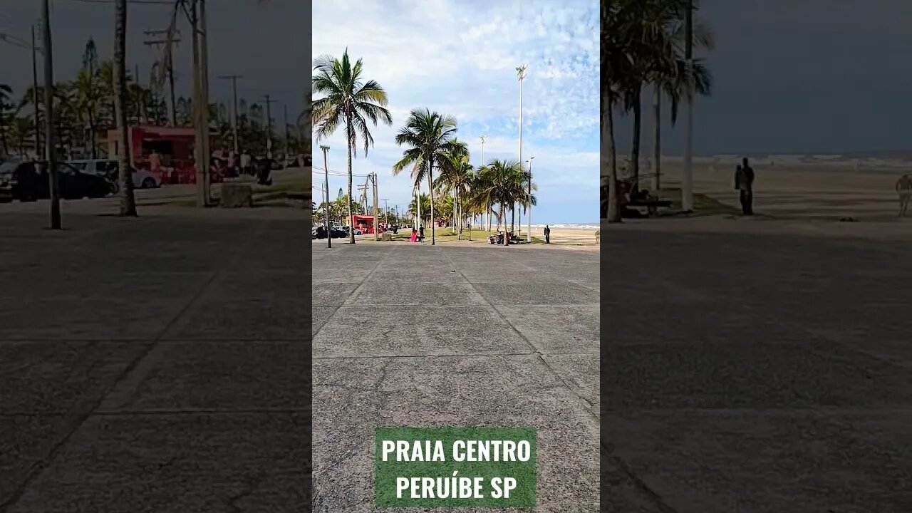 PRAIA NO CENTRO DE PERUIBE SP AGORA