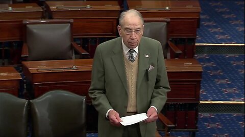 🔴👀🔴 Grassley on the One Year Anniversary of USMCA