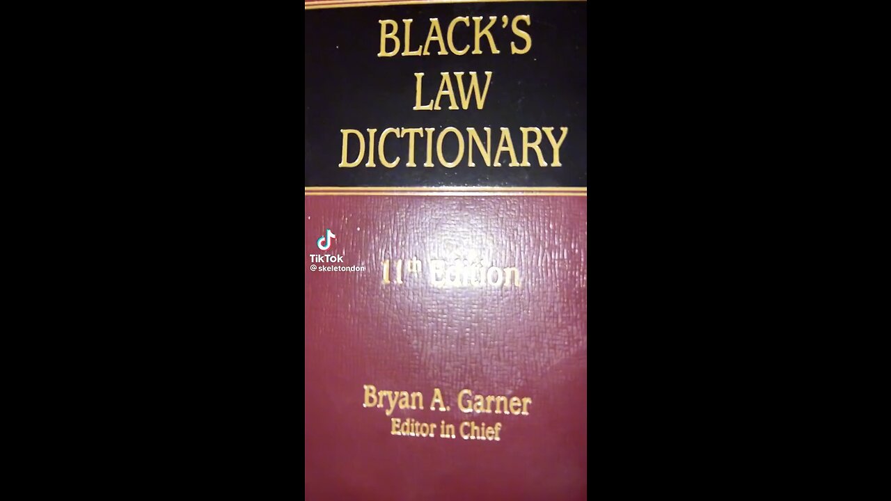 Blacks law