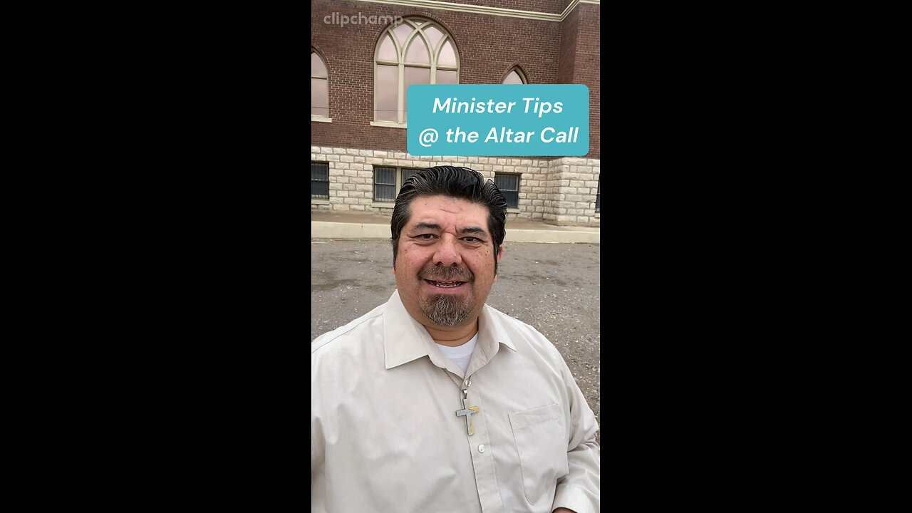 #preaching & altar call tips for Sweaty & #anointed #ministers